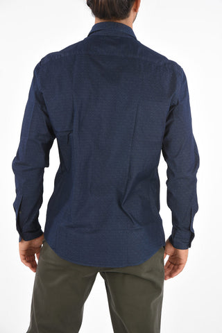 EZ LUXORY shirt with honeycomb fantasy
