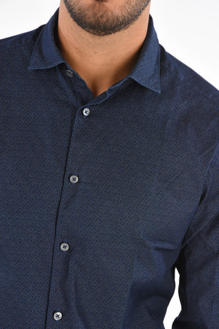 EZ LUXORY shirt with honeycomb fantasy