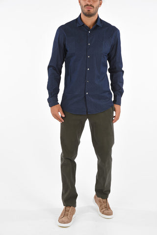 EZ LUXORY shirt with honeycomb fantasy
