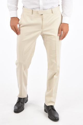 ZZEGNA Pantaloni in lana e cotone 