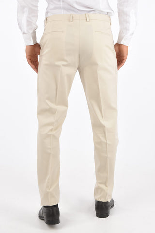 ZZEGNA Pantaloni in lana e cotone 