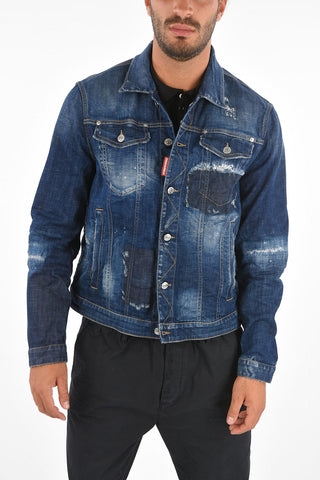 Distressed Denim DAN Jacket