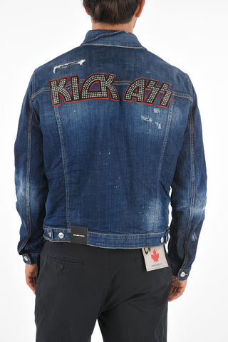 Distressed Denim DAN Jacket