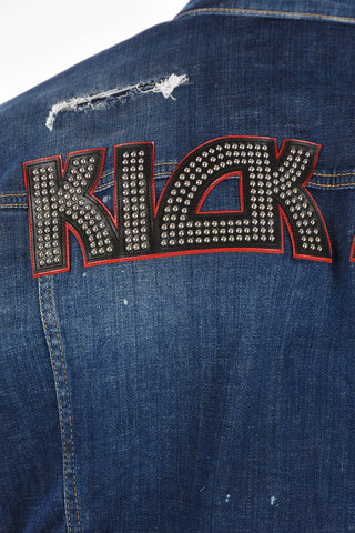 Distressed Denim DAN Jacket