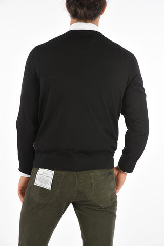 ZEGNA Z Crew neck wool sweater