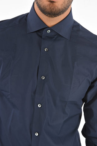 Camicia a maniche lunghe in cotone 