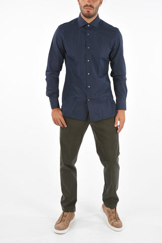 Camicia a maniche lunghe in cotone 