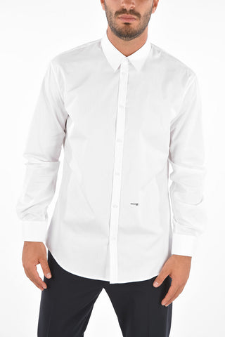 Camicia Collo Francese in Puro Cotone