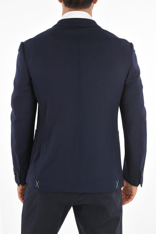 Wool Single Breasted Blazer