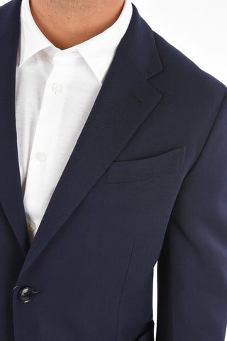 Wool Single Breasted Blazer