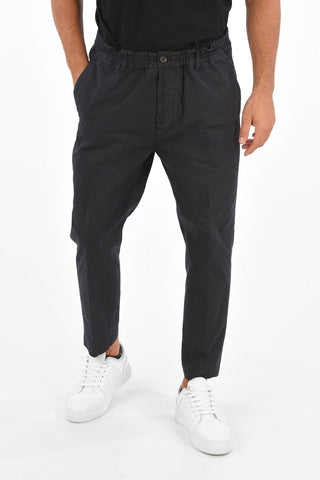 Pantaloni Chino DAN ELASTIC FIT Effetto DIstressed