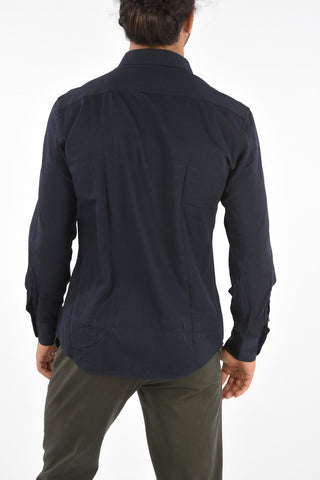 ZZEGNA Camicia con collo francese