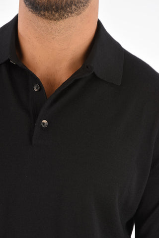 EZ LUXURY cashmere and silk polo