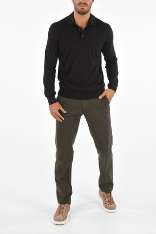 EZ LUXURY cashmere and silk polo