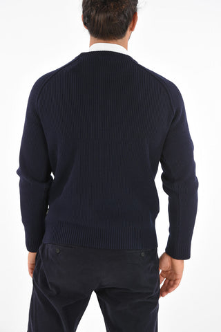 ZZEGNA ribbed wool and cashmere sweater 