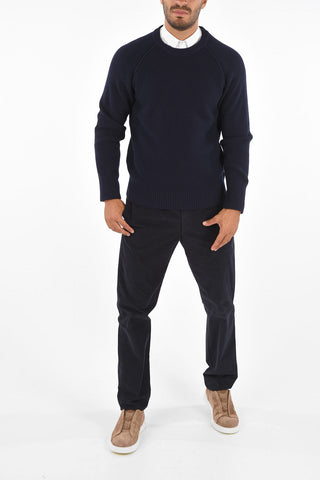ZZEGNA ribbed wool and cashmere sweater 