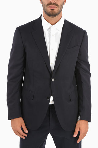 SIlk and Wool Single Breasted Blazer