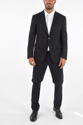 SIlk and Wool Single Breasted Blazer