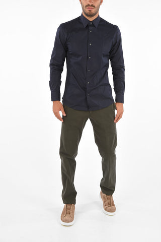 ZZEGNA french neck shirt