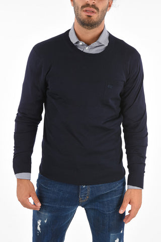 Crewneck Sweater with Pocket