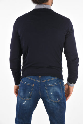 Crewneck Sweater with Pocket