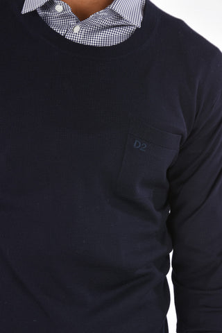 Crewneck Sweater with Pocket
