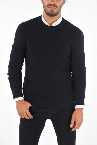 EZ LUXURY wool and cashmere round neck sweater