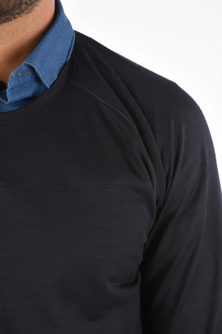 ZZEGNA t-shirt a manica lunga 