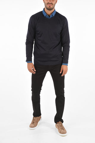 ZZEGNA t-shirt a manica lunga 