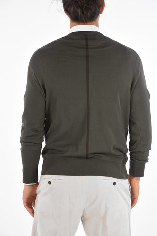 EZ LUXURY Wool Crew-Neck Sweater