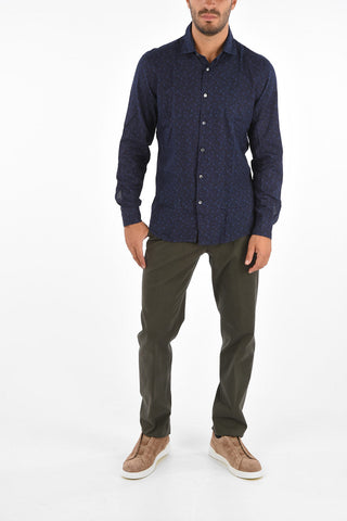 EZ LUXURY Camicia a Maniche Lunghe Stampata