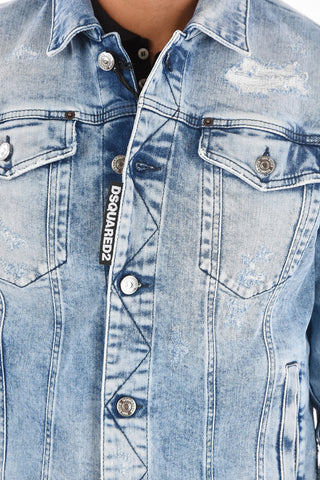 Bleached Denim DAN JEAN Jacket