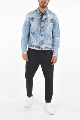 Bleached Denim DAN JEAN Jacket