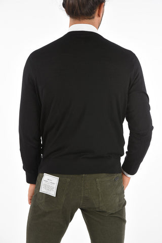 ZZEGNA Wool V-Neck Sweater