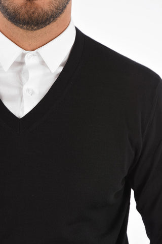 ZZEGNA Wool V-Neck Sweater