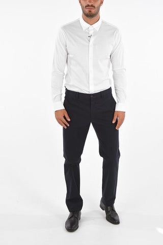 ZZEGNA Stretch Cotton Chino Pants