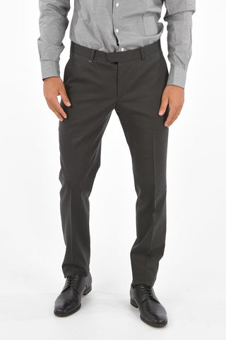 ZZEGNA Cotton and Wool Pants