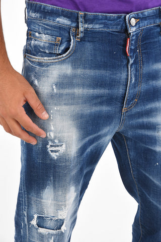 Cuffed Hem BRAD Straight Fit Jeans 20 Cm