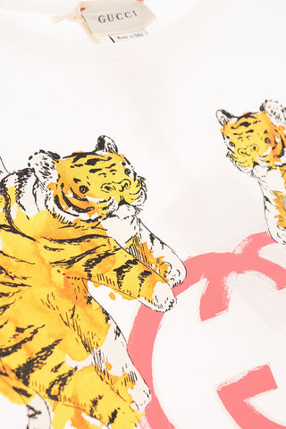Printed crew-neck t-shirt