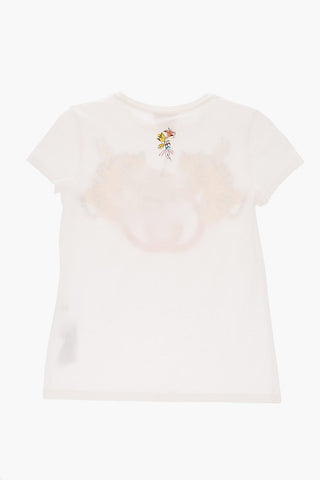 Printed crew-neck t-shirt