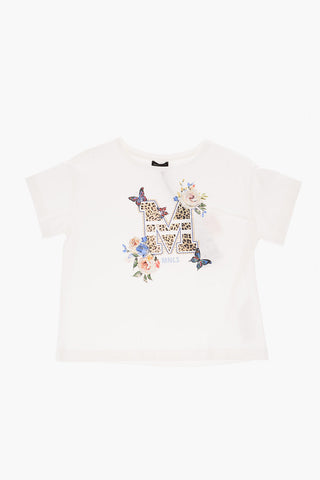 Printed crew-neck t-shirt