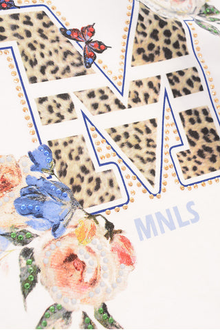 Printed crew-neck t-shirt