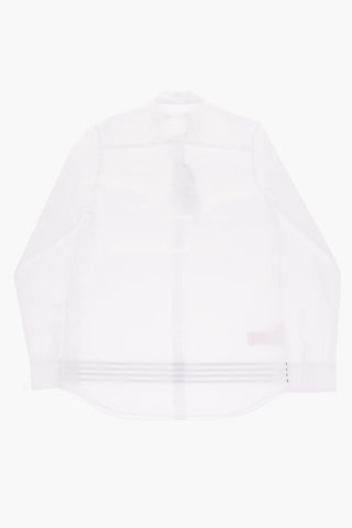 long sleeve shirt with striped detail