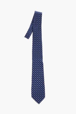 Paisley Printed Silk New Standard Tie