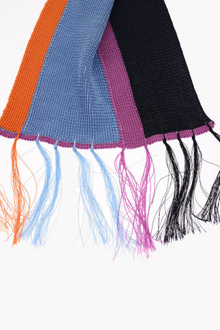 Sciarpa da Smoking in Seta Multicolor