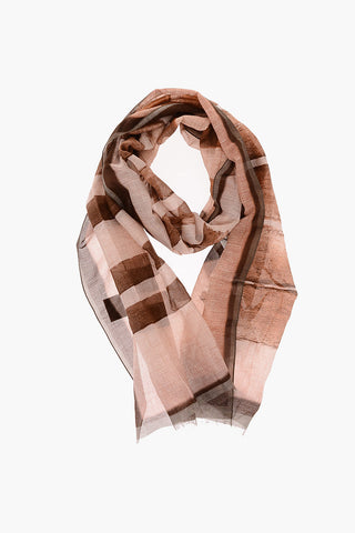 Foulard Multicolor in Cotone e Seta