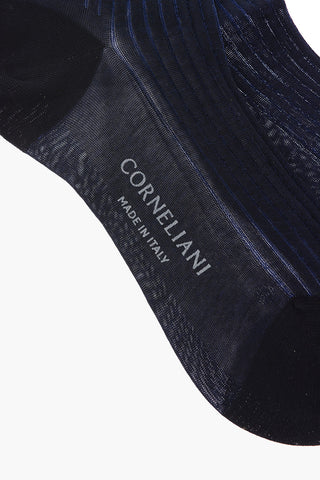 Ribbed Cotton Long Socks