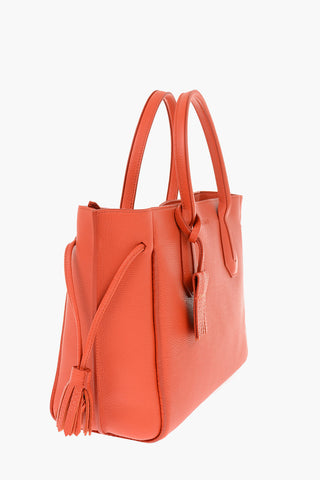 leather PENELOPE Double Handle Bag