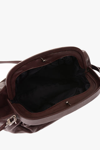 Leather Removable Shoulder Strap Bag