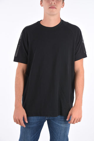 ARMANI EXCHANGE piquè cotton crew-neck t-shirt